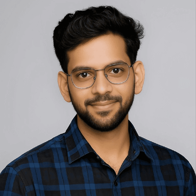 Suraj Biswal smiling